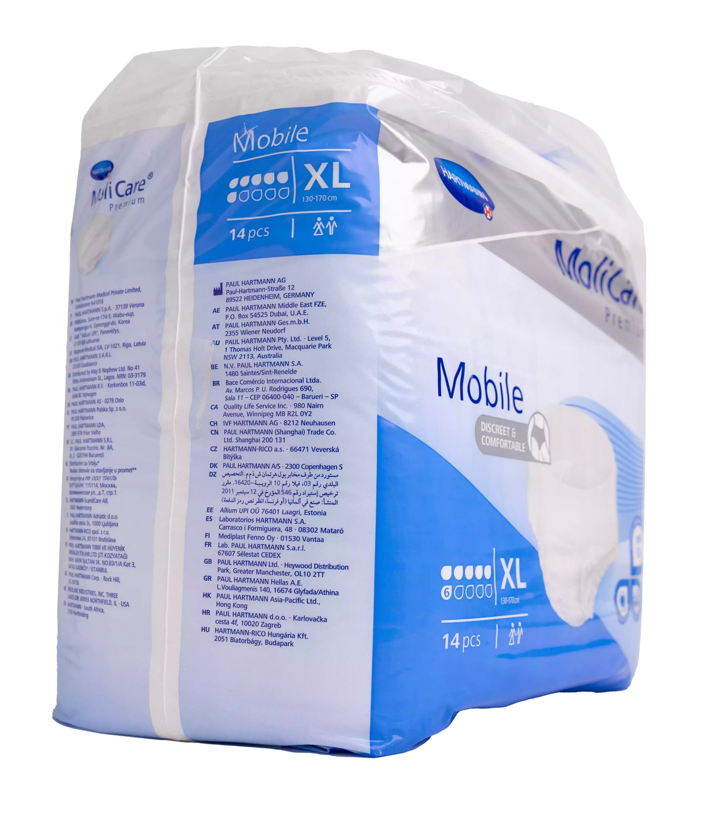 Molicare Premium [Mobile]No.4/X-Large 14 Pieces