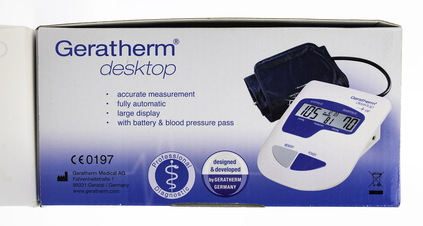 Geratherm Desktop Blood Pressure Monitor [Gp-6621]