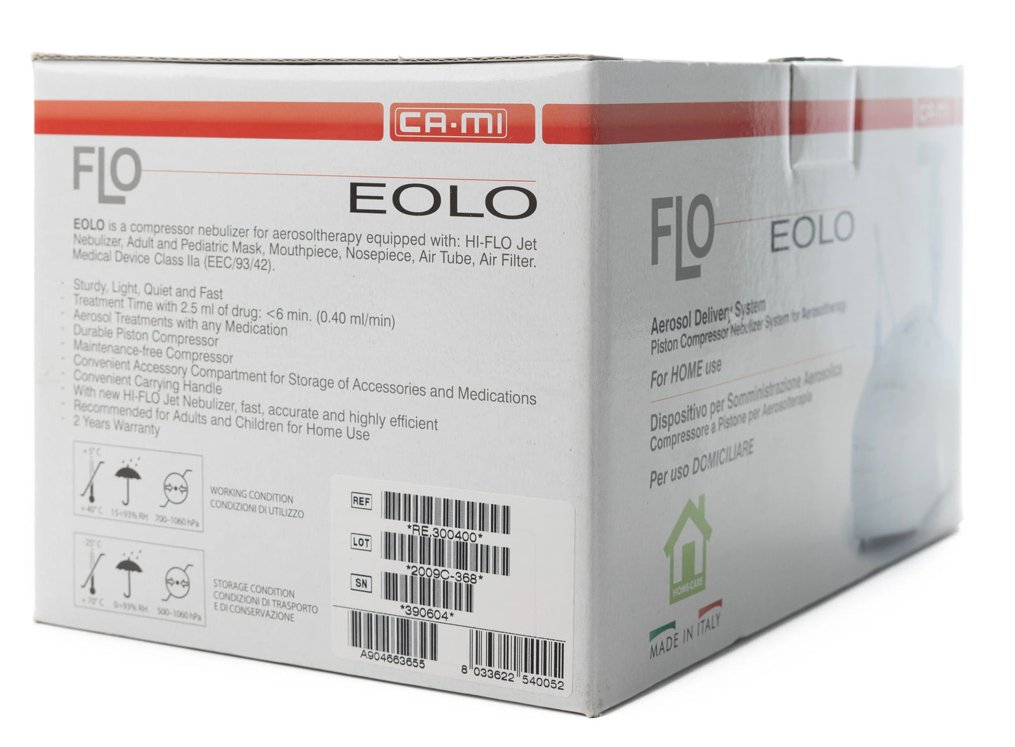 Ca-Mi Eolo Nebulizer