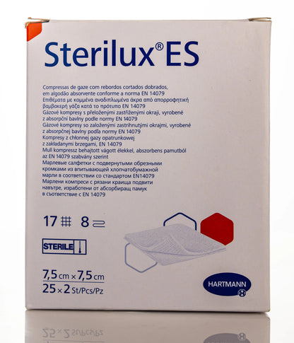 Hartmann Sterlx Sterile 7.5 X 7.5 Cm [25X2 Pieces]