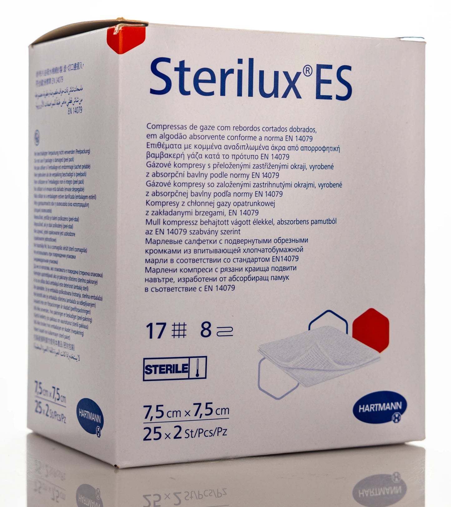 Hartmann Sterlx Sterile 7.5 X 7.5 Cm [25X2 Pieces]