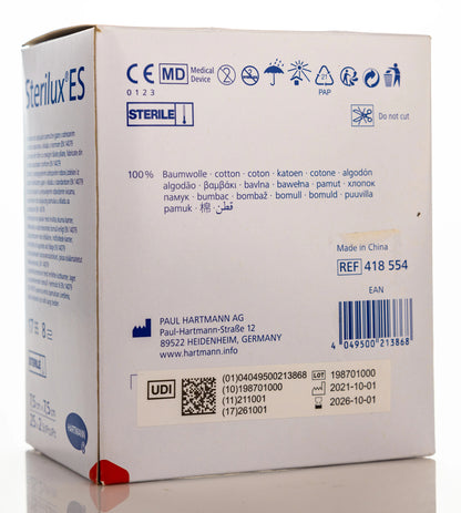 Hartmann Sterlx Sterile 7.5 X 7.5 Cm [25X2 Pieces]