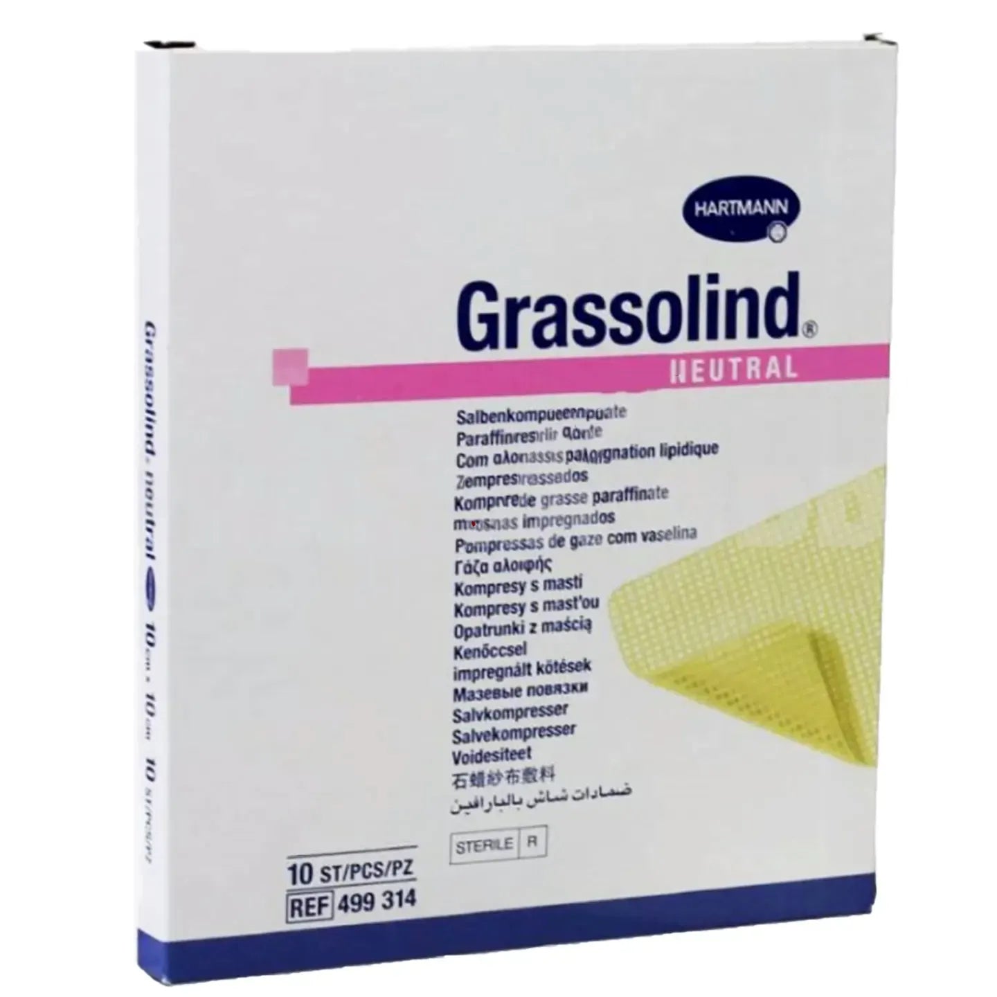 Hartmann Grassolind 7.5X10Cm 10 Pieces