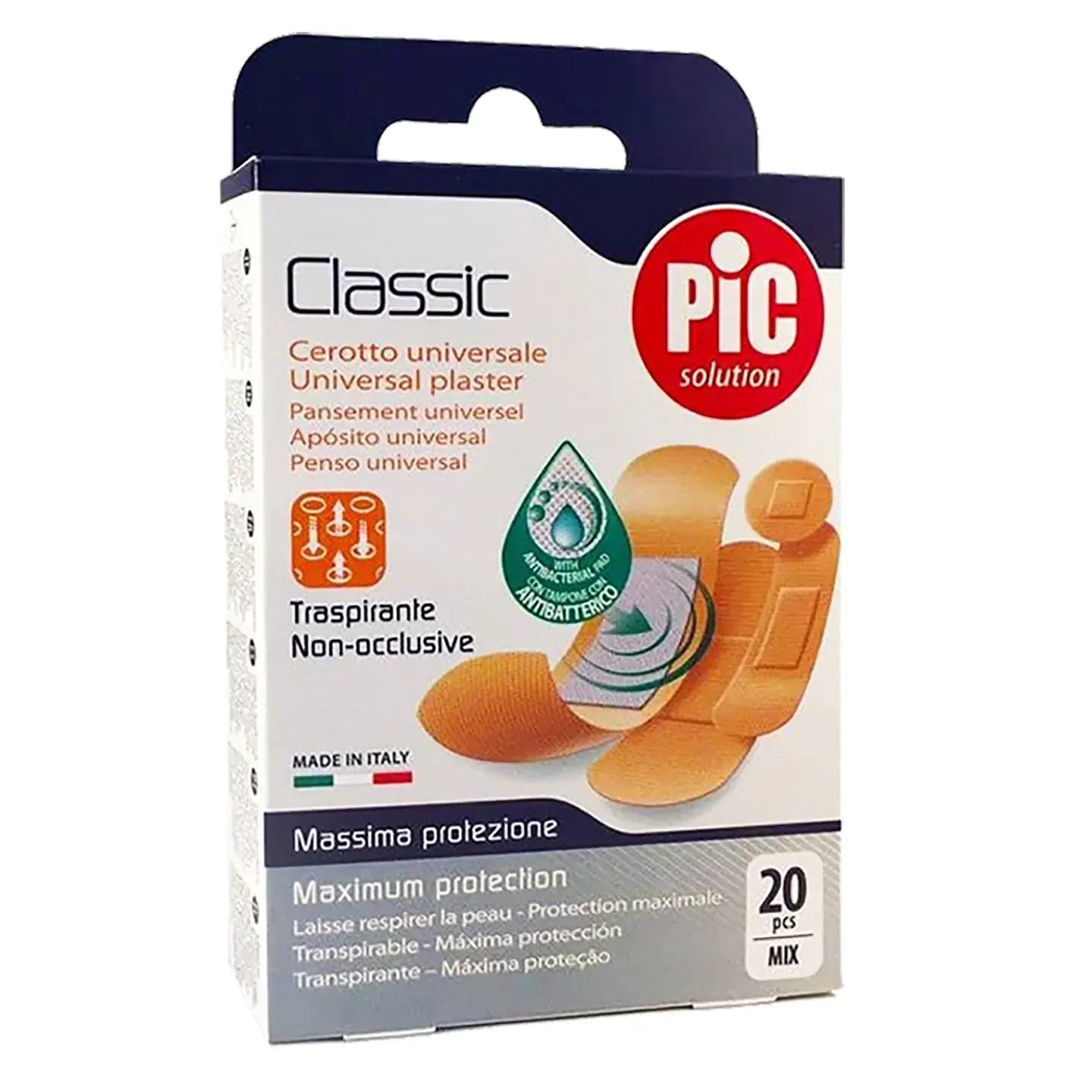 Pic Solution Classic Universal Plaster Mix 20 Pieces