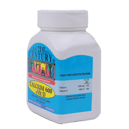 21 Century Ca 600 mg 60 Tablet