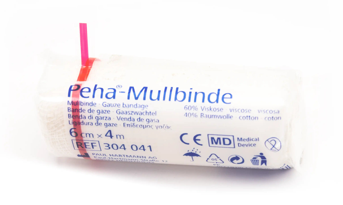 Hartmann Peha-Mullbinde Gauze  6CmX4M