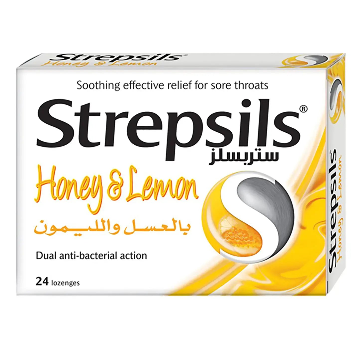 Strepsils Honey & Lemon 24 Lozenges