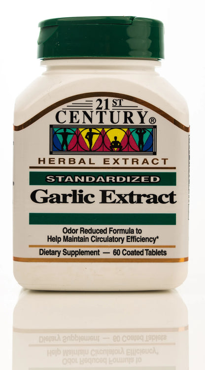21 Century Garlic Extract 60 Tablet