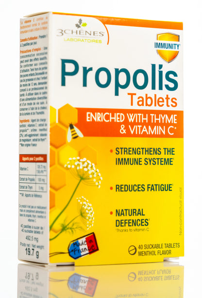 3 Chenes Propolis 40 Lozenges