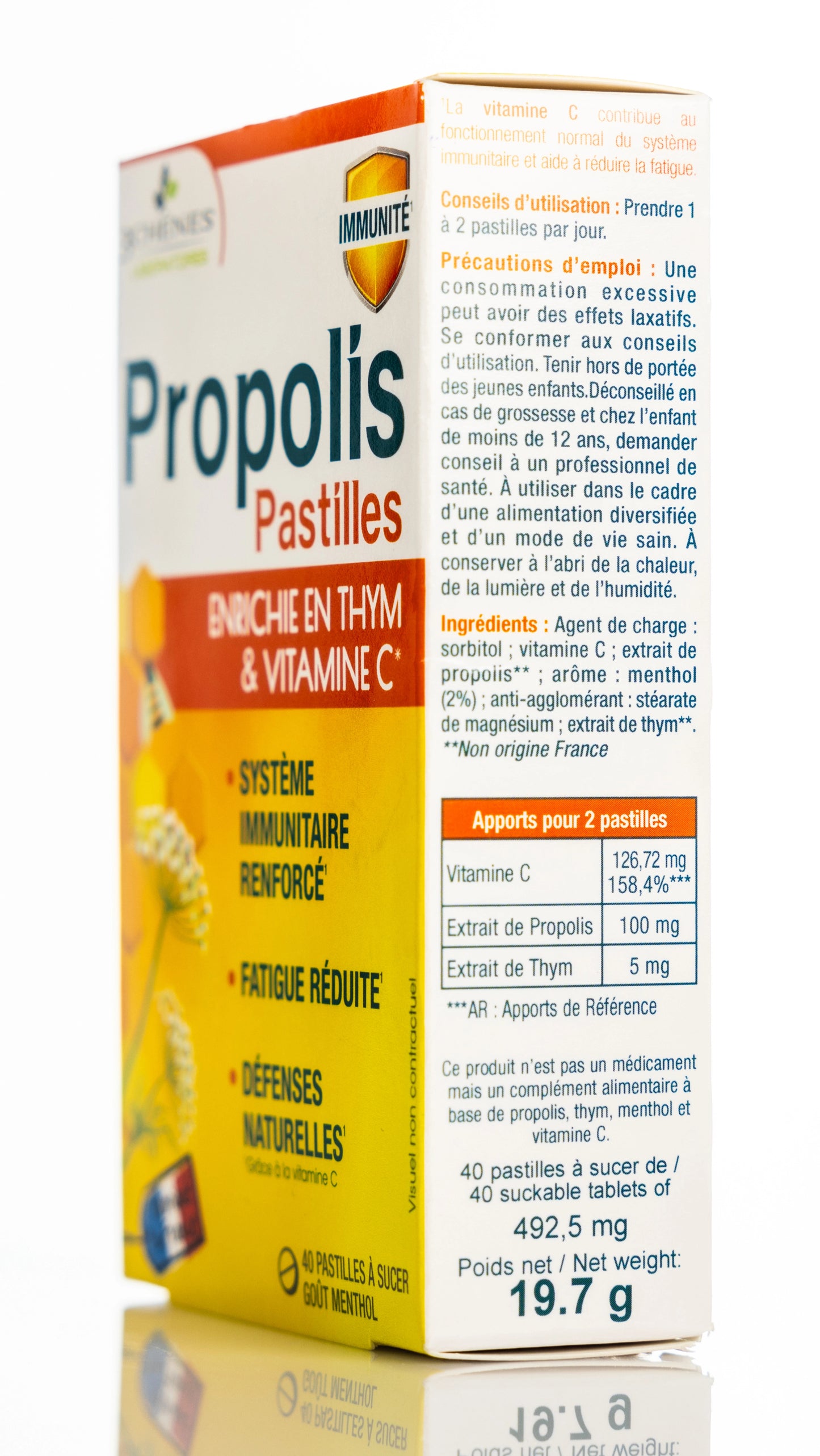 3 Chenes Propolis 40 Lozenges
