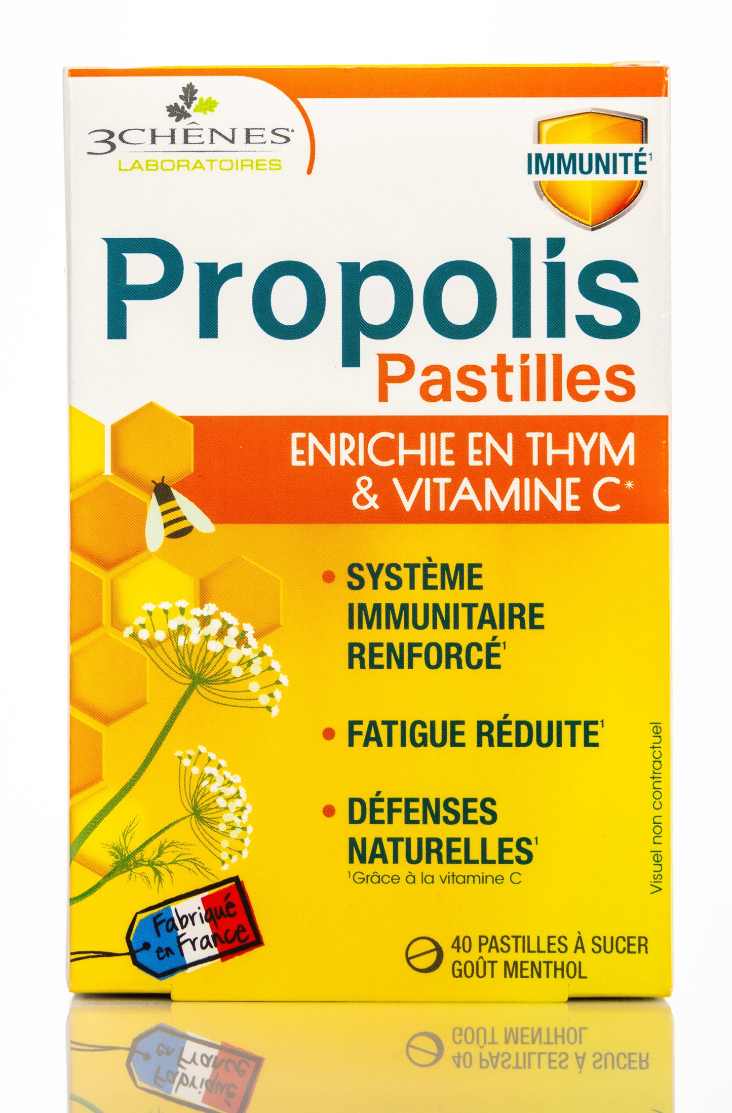 3 Chenes Propolis 40 Lozenges