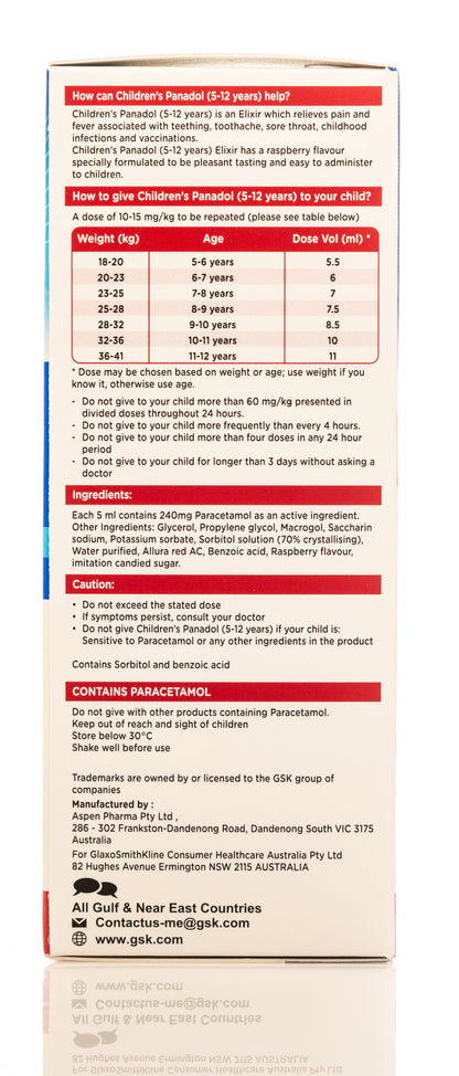 Panadol Child Syrup 100Ml