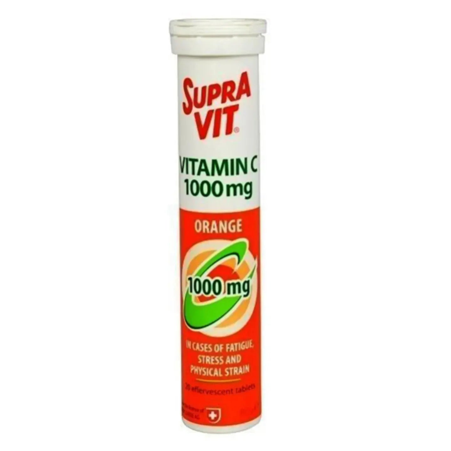 Supra Vit Vitamin C 1000mg 20 Effervescent Tablets