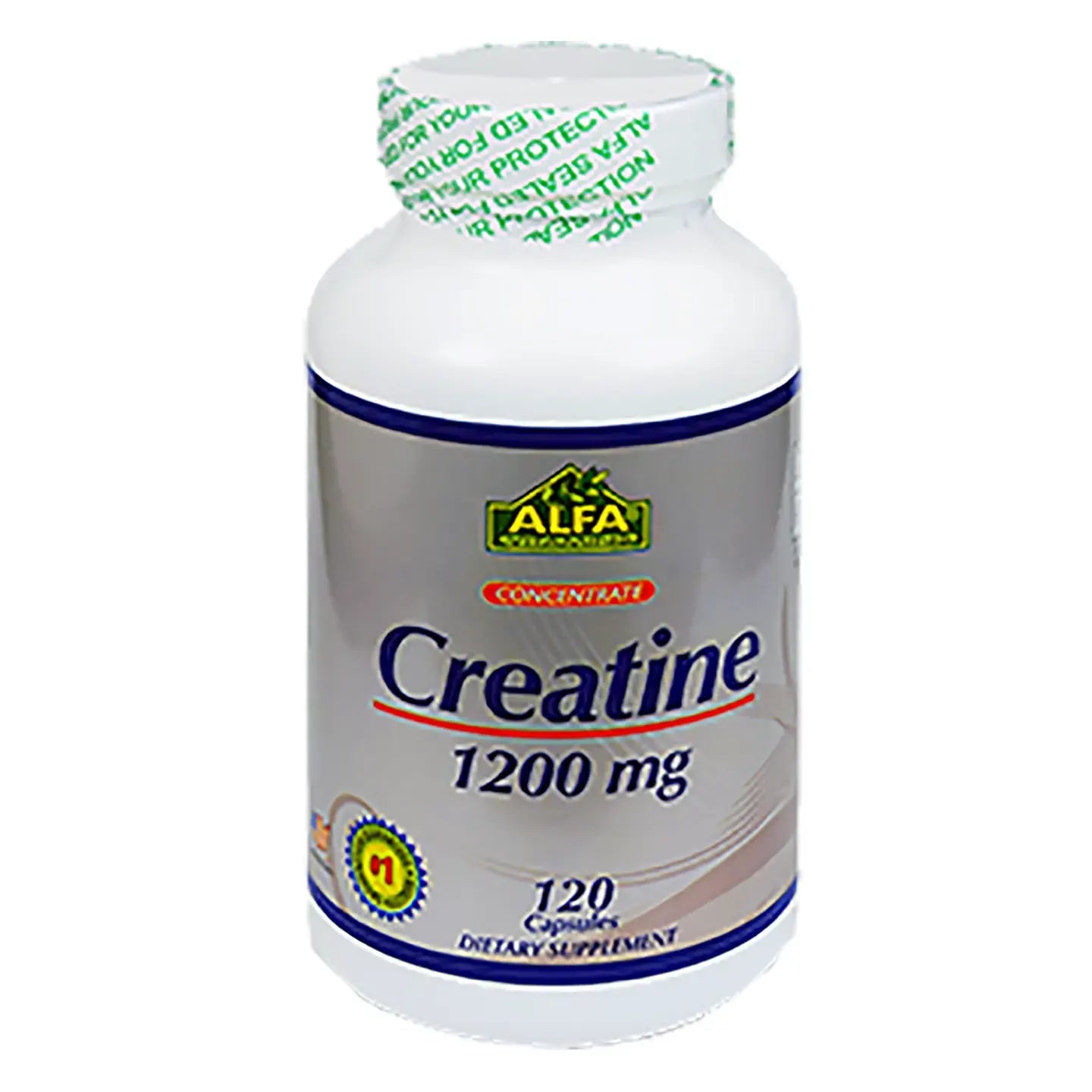 Alfa Vitamins Creatine 1200mg 120 Capsules
