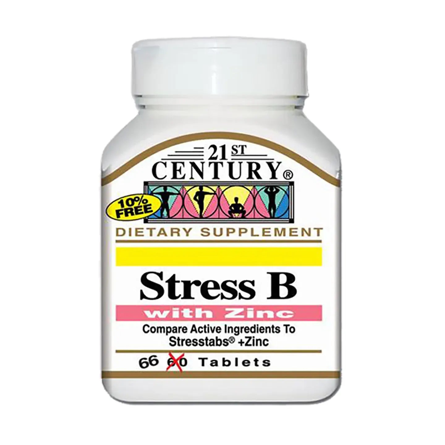 21 Century Stress B And Zinc 66 Tablet