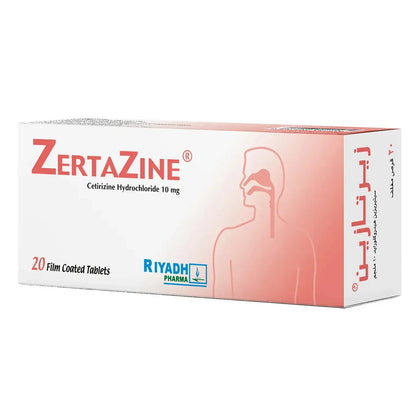 Zertazine 10Mg 20Tablets