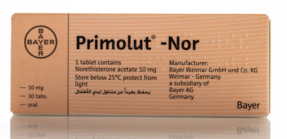 Primolut Nor 10 Mg 30 Tablets