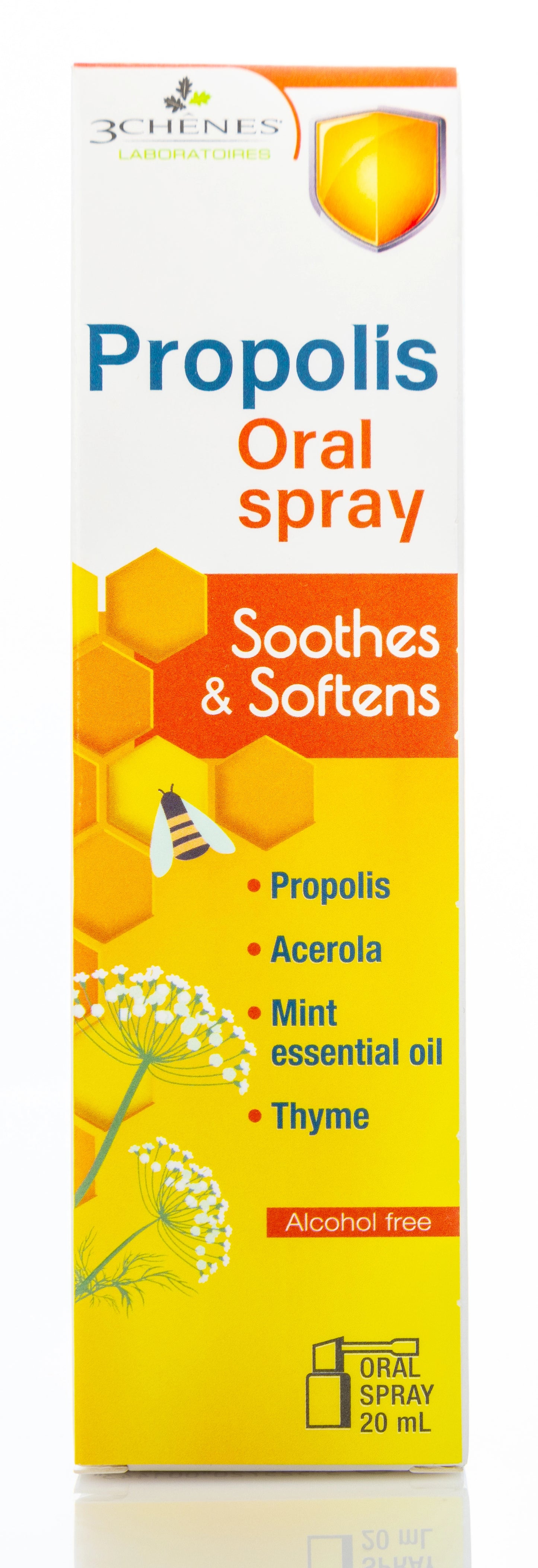 3 Chenes Propolis Oral Spray 20 Ml