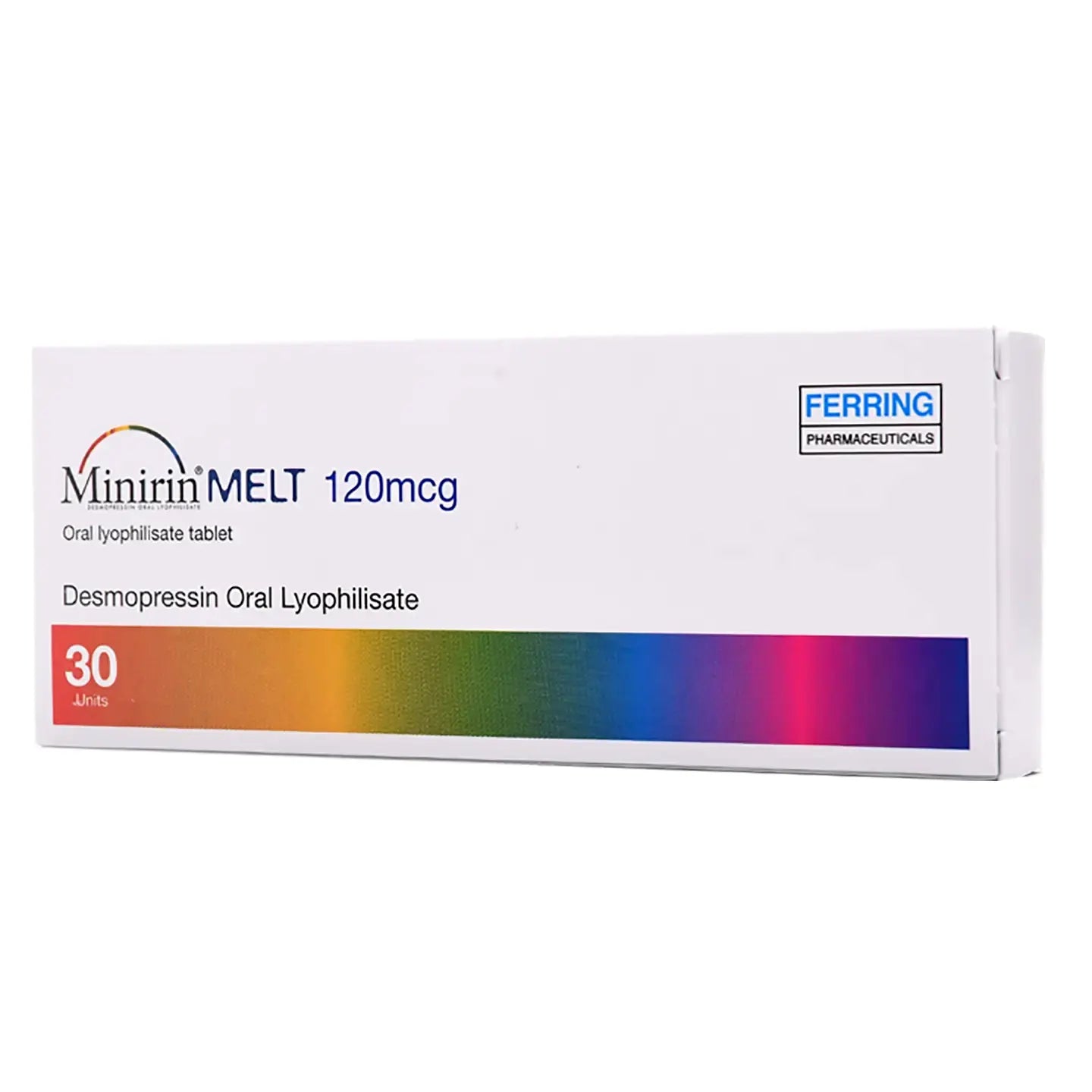 Minirin Melt 120Mcg 30 Tablets