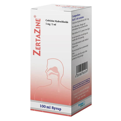 Zertazine 100Ml Syrup