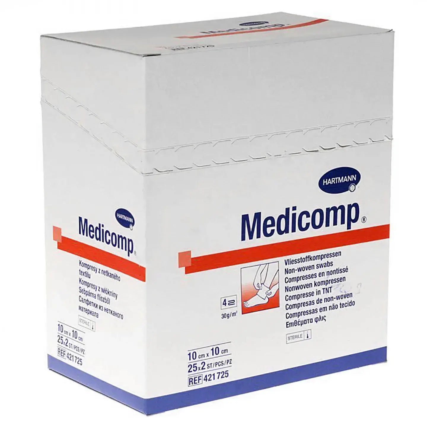 Hartmann Medicomp Extra 10X10Cm 25X2 Pieces