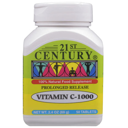 21 Century Vitamin C 1000 mg 50 Tablet
