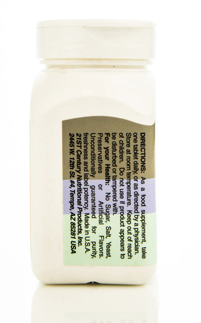 21 Century Zinc 30 mg 60 Tablet