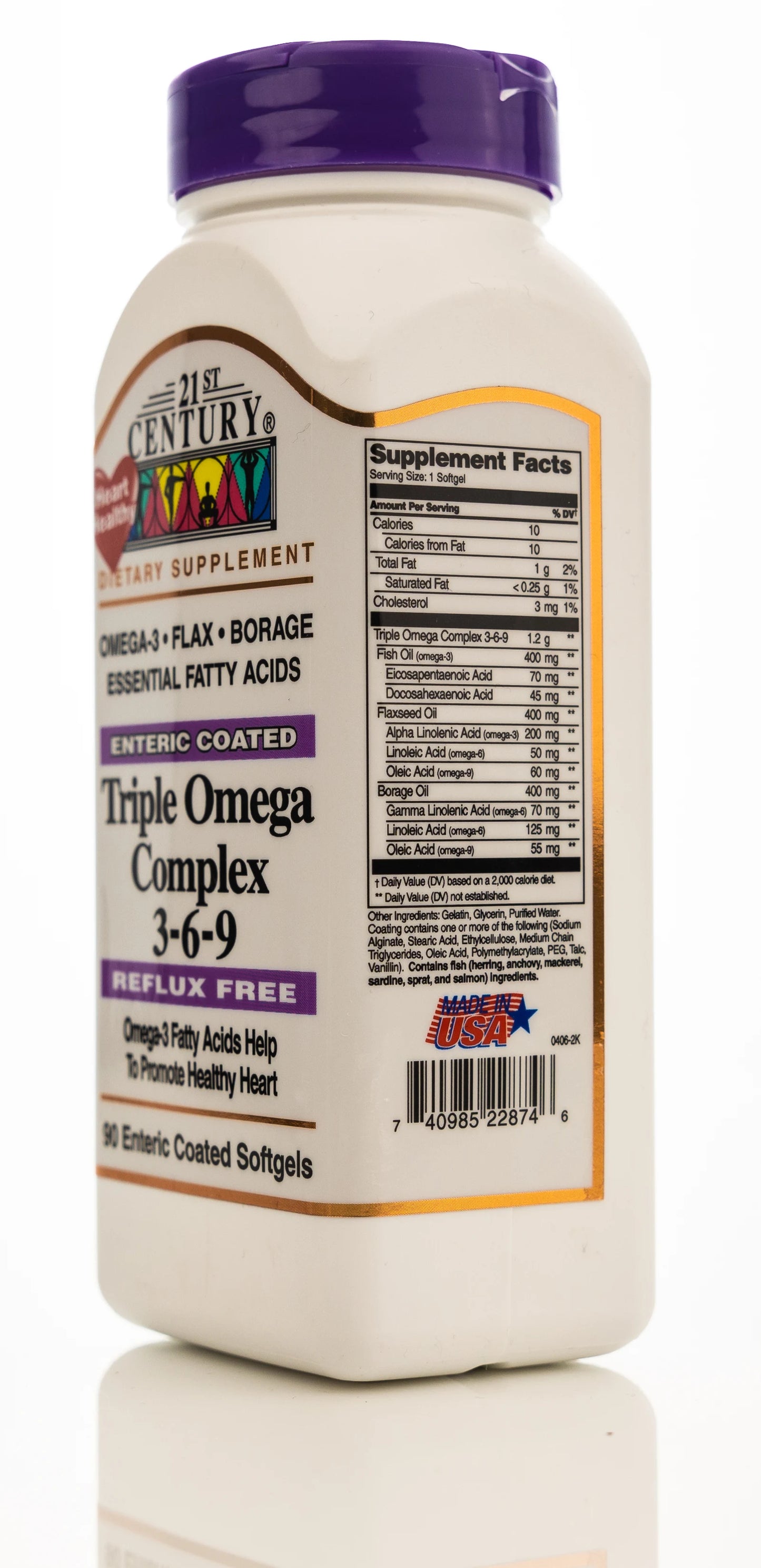 21 Century Triple Omega 90 Capule