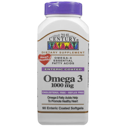 21 Century Omega-3 1000 mg 90 Capsule