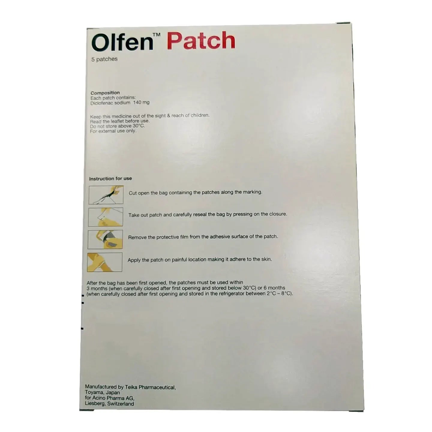Olfen 5 Patches