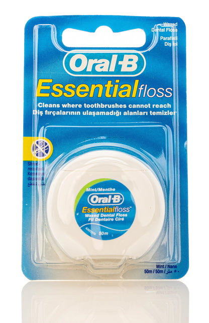 Oral-B Essential Floss Waxed Mint 50m