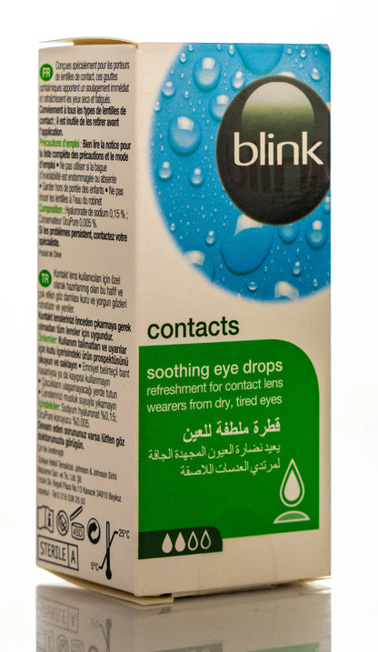 Blink Contacts Eye Drops 10Ml