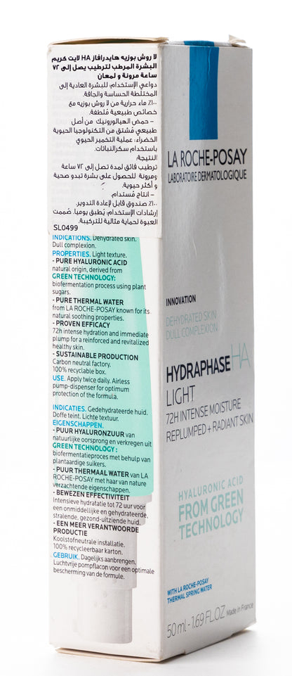 La Roche-Posay Hydraphase HA Intense Light Cream 50 Ml