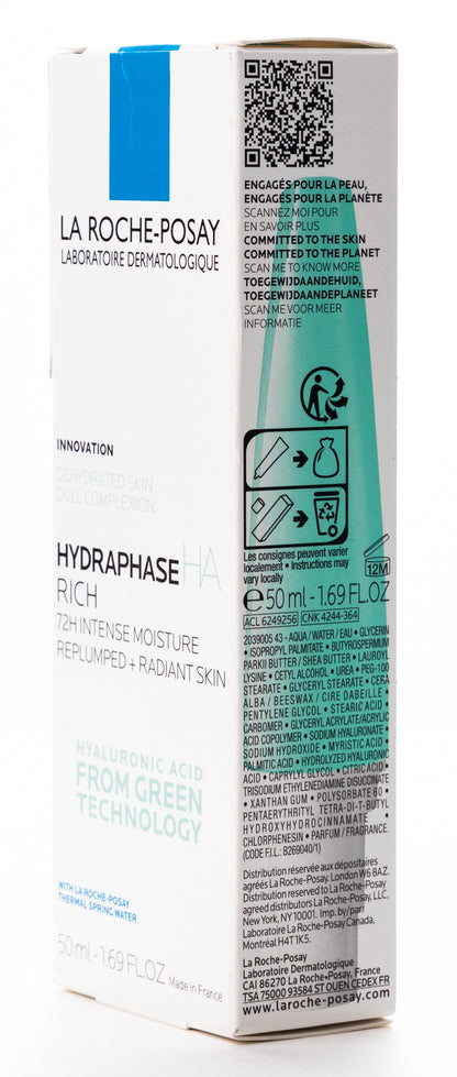 La Roche-Posay  Hydraphase HA Intense Rich 50 Ml