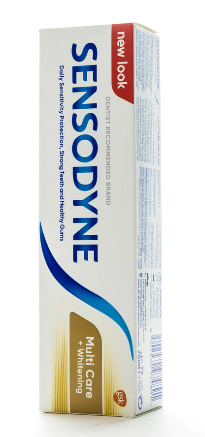 Sensodyne Multi Care + Whitening Toothpaste 75ml