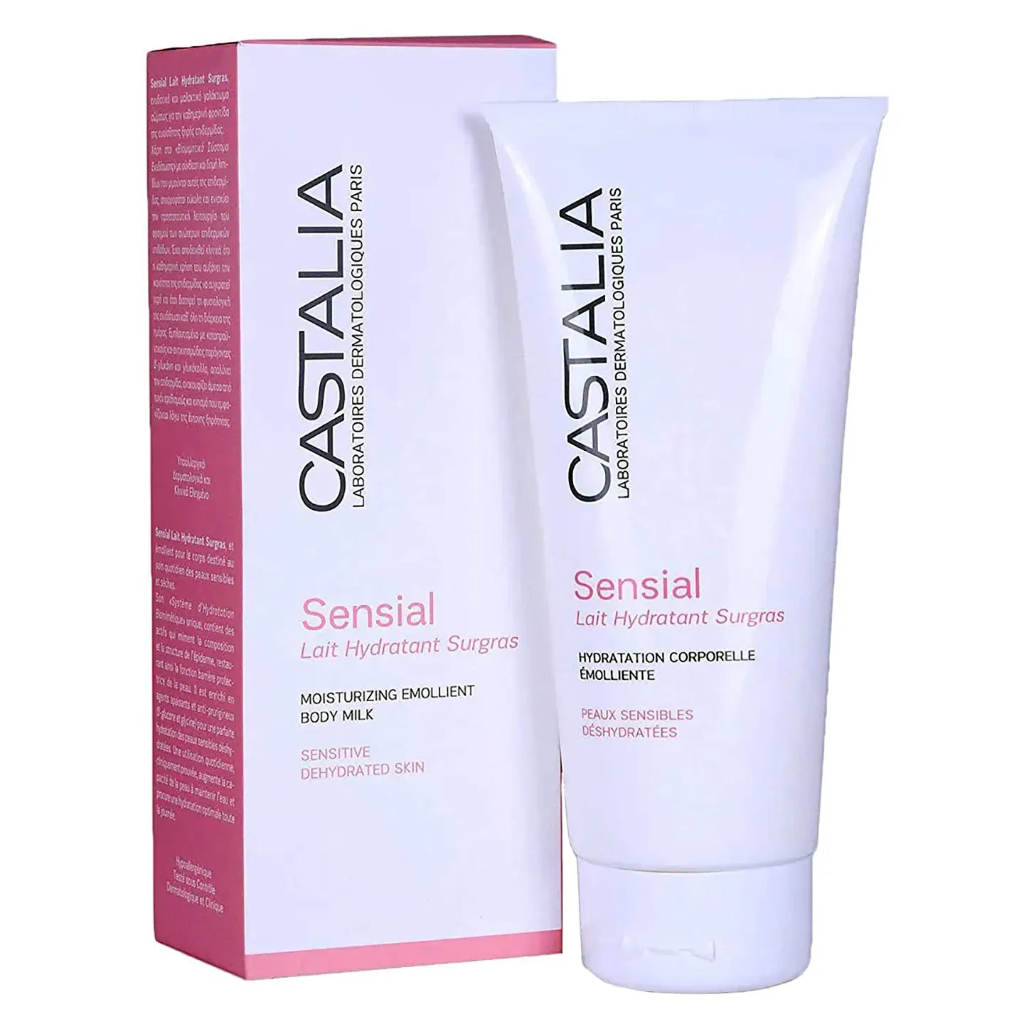 Castalia Sensial Lait Hydratant Surgras (Moisturizing Emollient Body Milk) 200 Ml