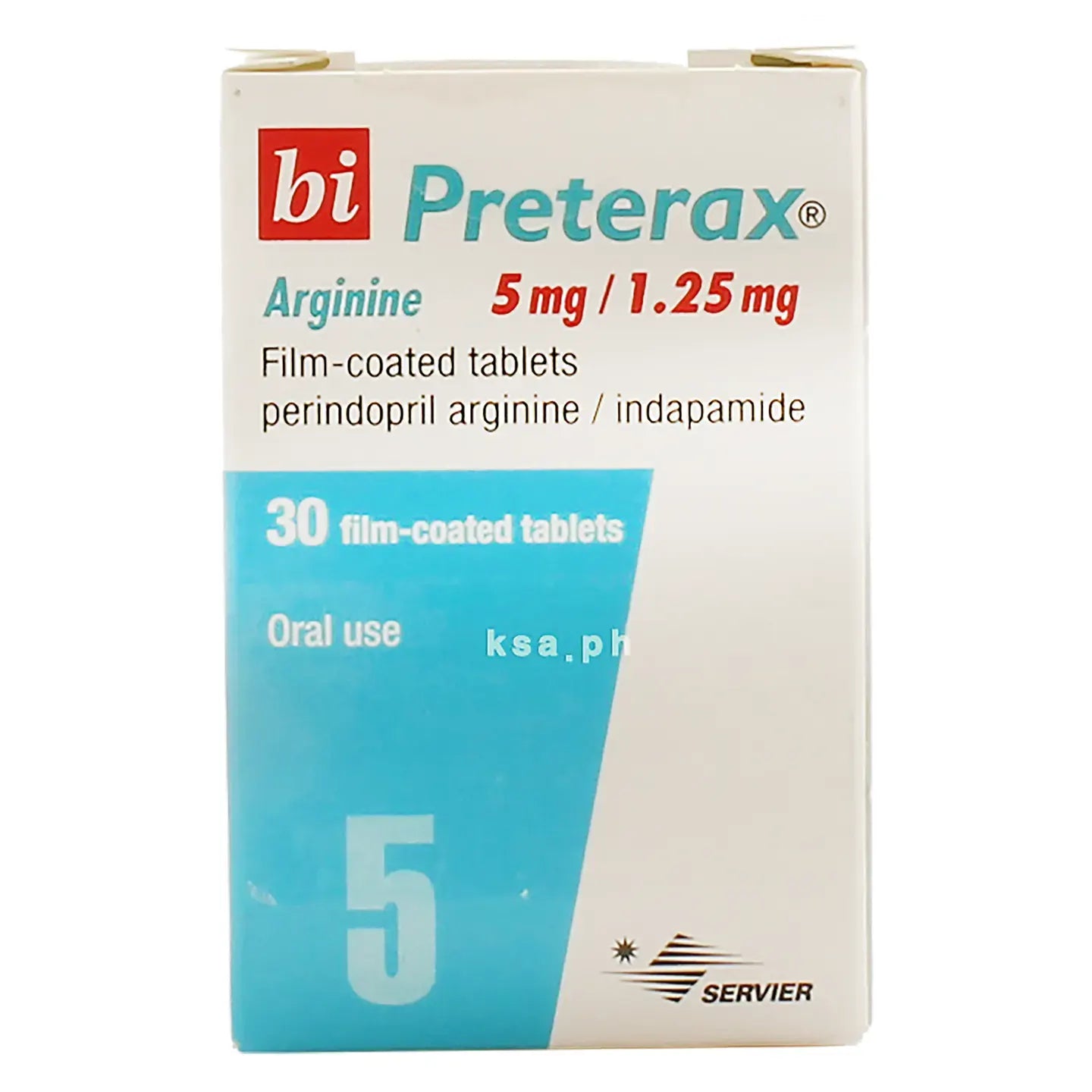 Bi Preterax 5/1.25Mg 30Tablets