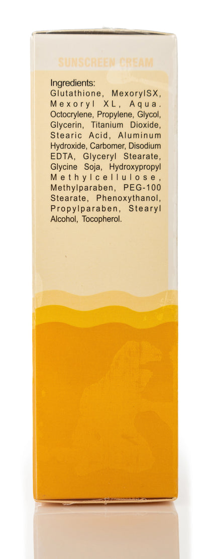 DR Q Sunscreen Cream SPF 50+ Whitening by Glutathione for Normal And Dry Skin 50 Ml