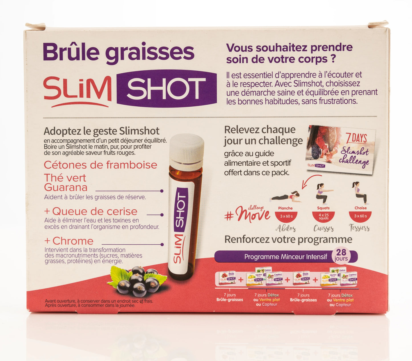 Vitarmonyl Slim Shot Brule Graisses Liquid Shots 7X25 ml