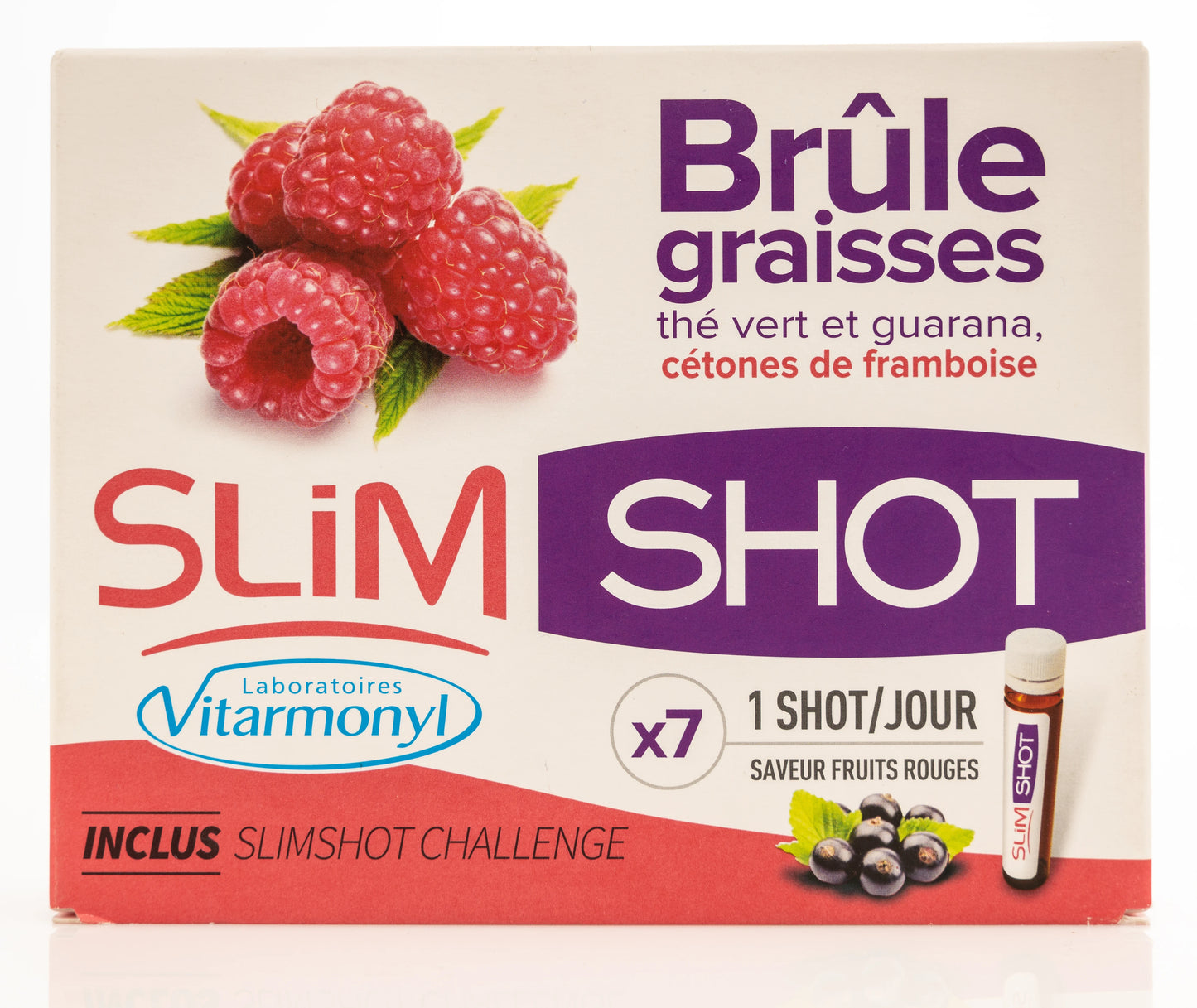 Vitarmonyl Slim Shot Brule Graisses Liquid Shots 7X25 ml