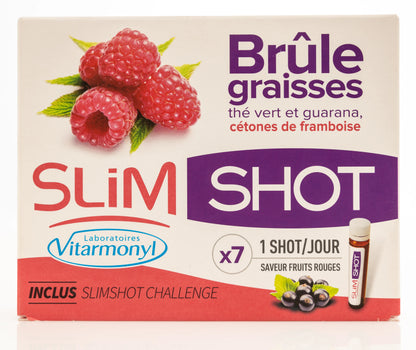 Vitarmonyl Slim Shot Brule Graisses Liquid Shots 7X25 ml