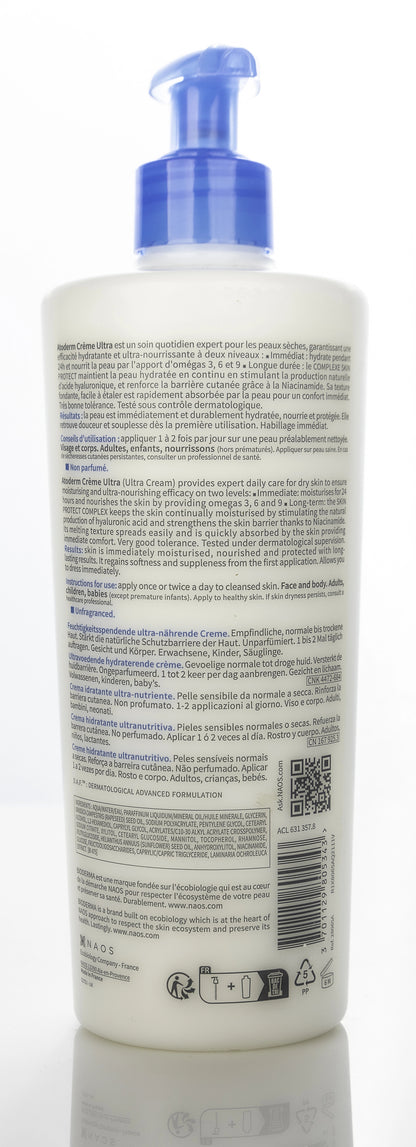 Bioderma Atoderm Crème Ultra-Nourishing Cream 500 Ml