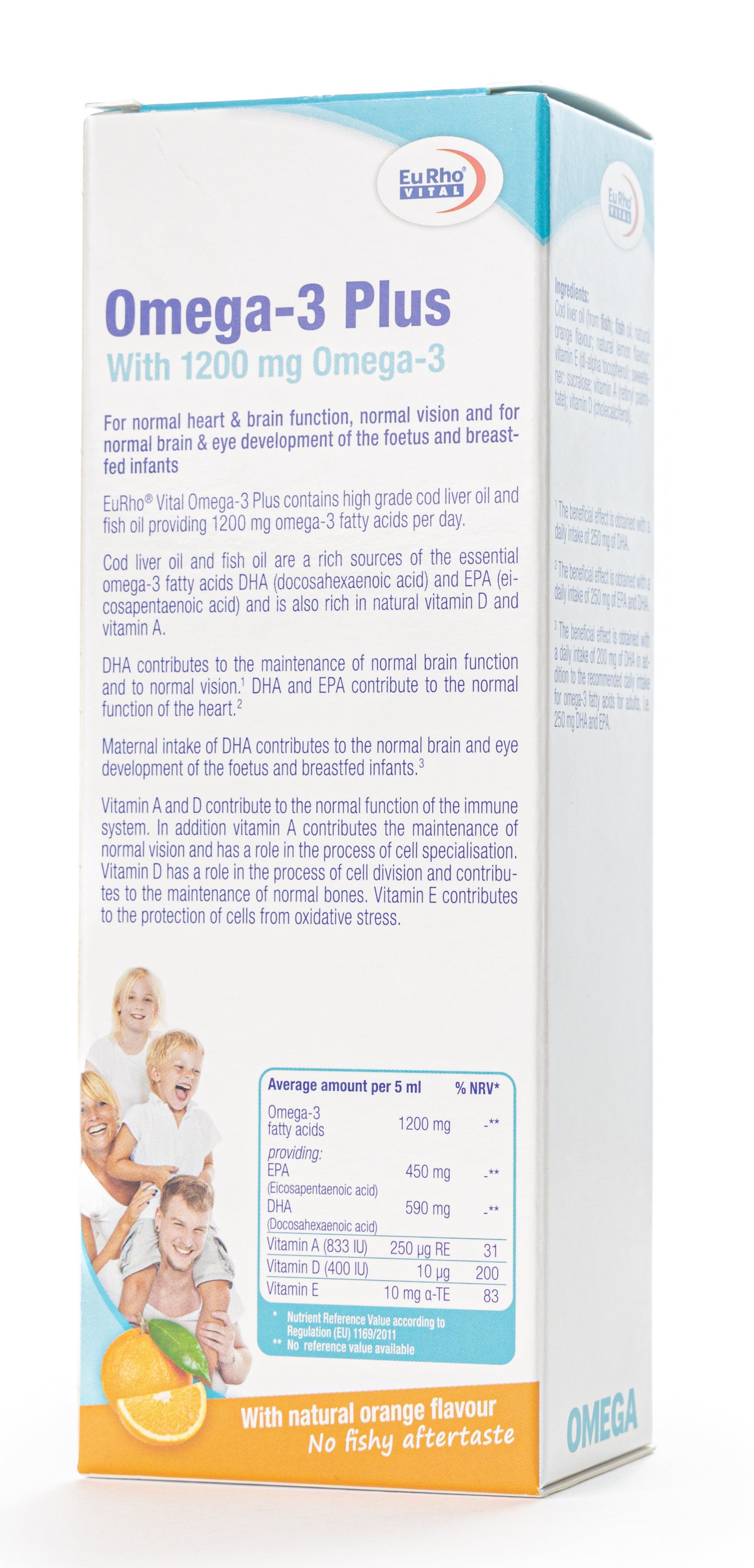 Eurho Vital Omega 3 Plus Syrup