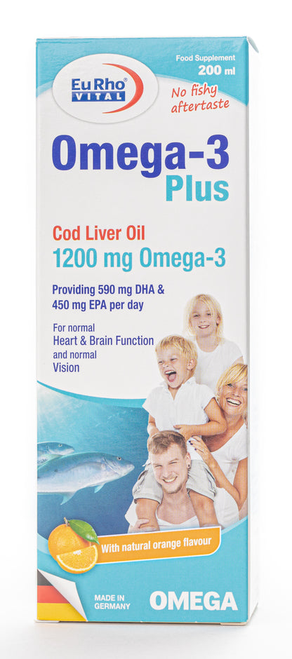 Eurho Vital Omega 3 Plus Syrup