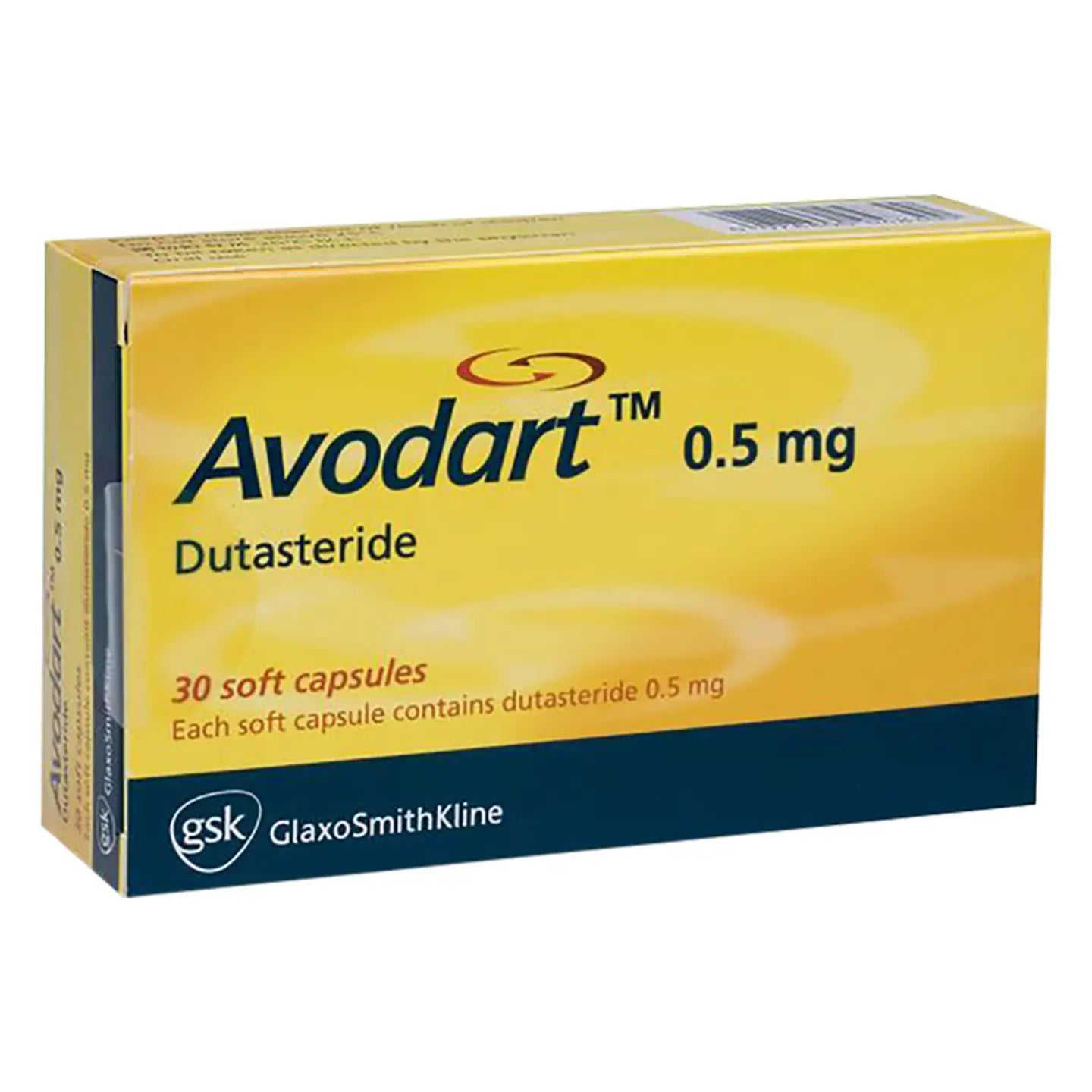 Avodart 0.5Mg 30 Capsules