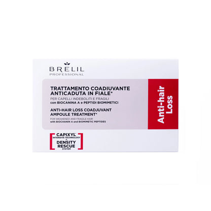 Brelil Professional Anti Hair Loss Lotion with Capixyl™ Intensive Technology Ampoules 12 x 8 ml