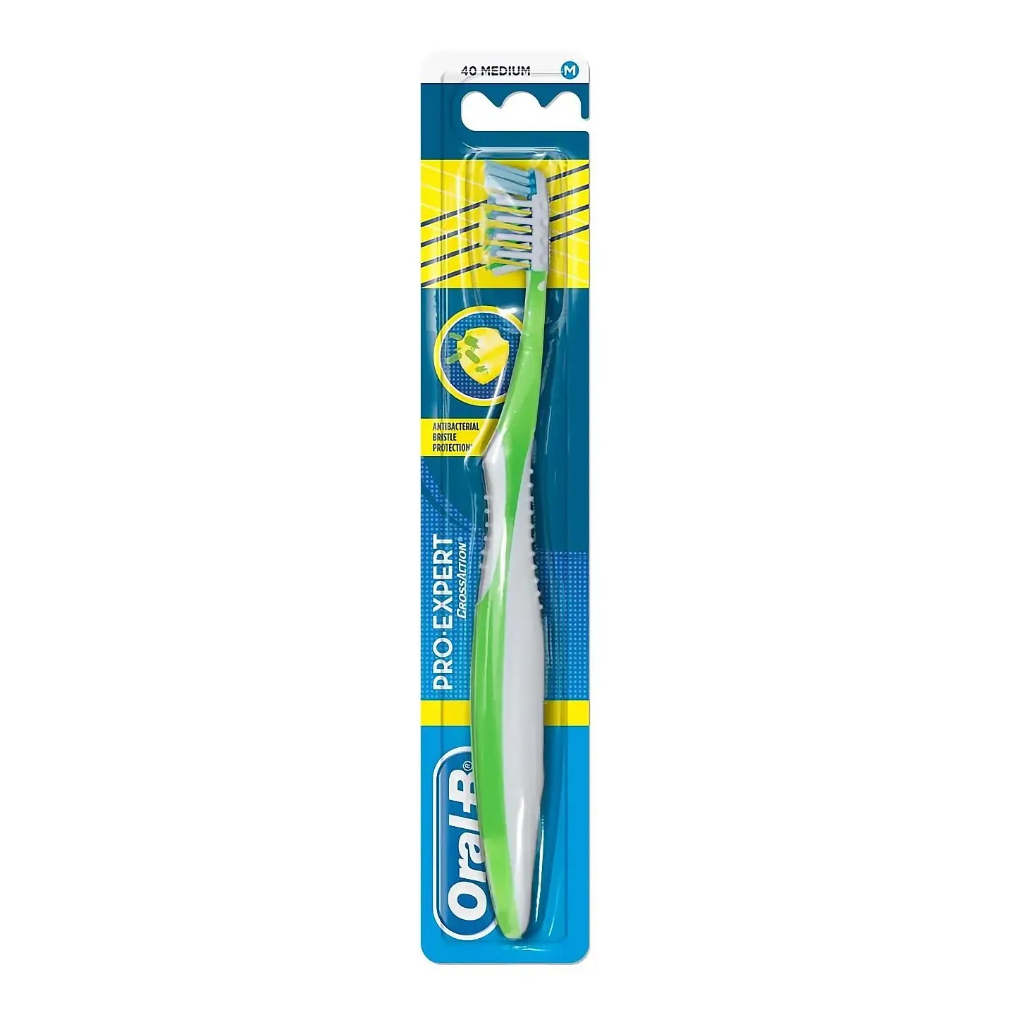 Oral-B Pro-Expert Anti Bacterial 40 Toothbrush-Medium
