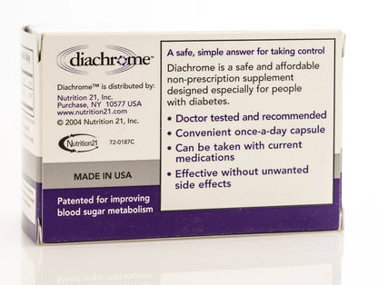 Diachrome 600Mcg 60 Capsules