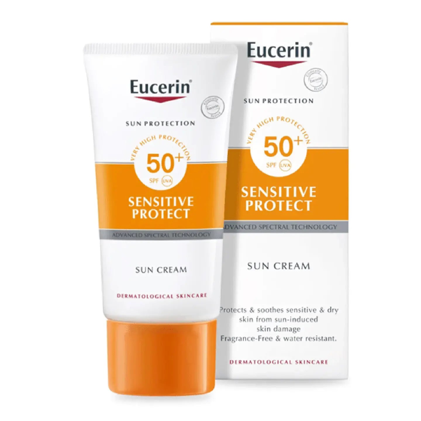 Eucerin Sun Protection Sensitive Protect SPF 50+ Sun Cream 50 Ml
