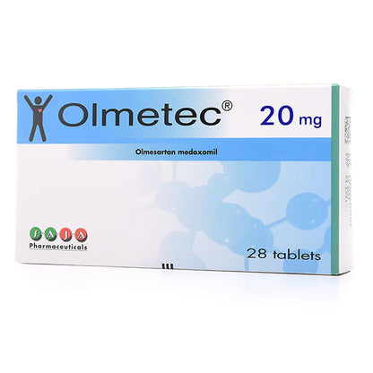 Olmetec 20Mg 28 Tablets